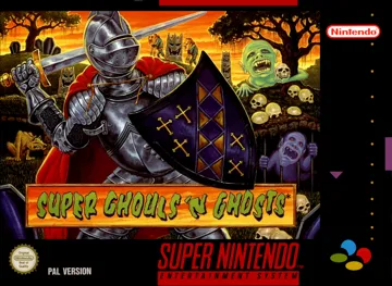 Super Ghouls'n Ghosts (Europe) box cover front